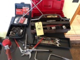 Tools boxes, tools