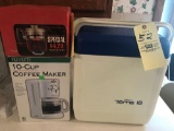 Stove top percolator-coffee maker-cooler