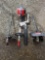Troybilt trimmer with tiller and hedge trimmer attachments