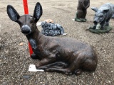 Concrete Deer garden statue