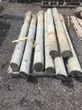 Wood posts assorted lengths