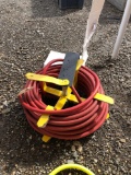 Pneumatic hose and reel