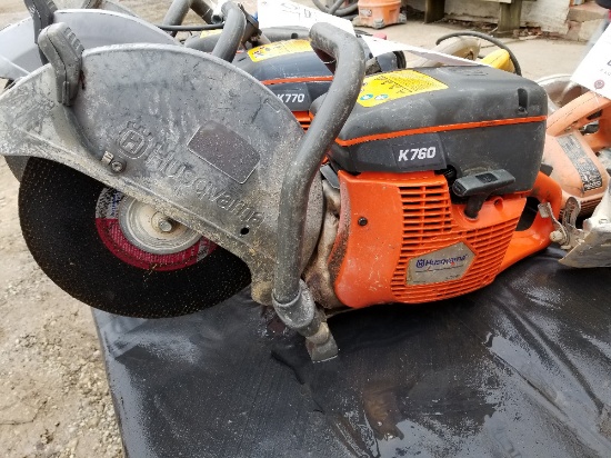 Husqvarna K760 concrete saw