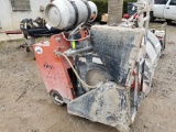 Core Cut CC6500 65HP concrete saw, LP, 1,461 hours