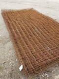 Stack of 8' x 15' wire mesh