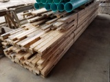 Large stack of used 2 x 4s