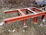 Steel layout table