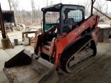 Kubota SVL-75-2 track loader, remotes, material bucket, 2,906 hours