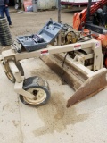 Sunwest SW700 Laser level skid steer grading attachment and receiver