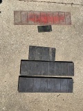 Concrete stamps, brick border, 5 pcs.