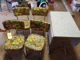 Drop Leaf Table amd 4 Chairs