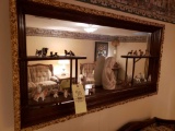 Mirror Shelf - Dog Figurines
