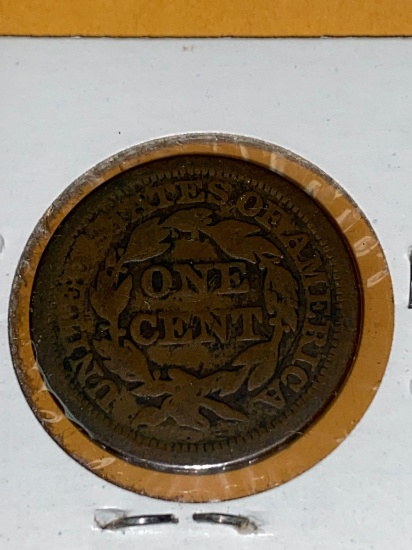 1854 Large U.S. Cent