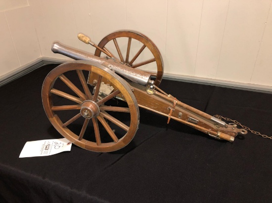 14-inch cannon on cart