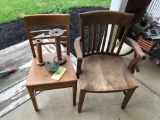 (2) Chairs, Decor