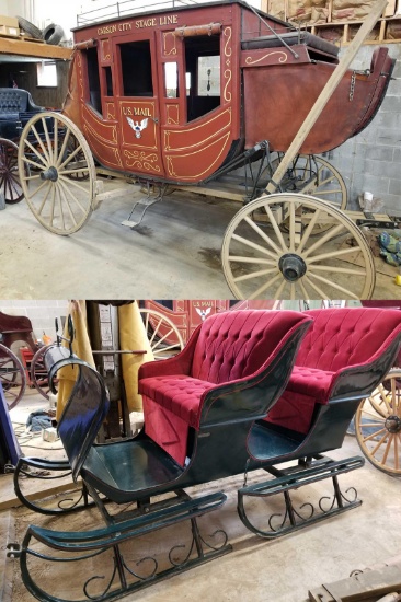 Stagecoach – Buggies – Wagons – Sleigh - 15798