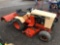 Case 222 lawn tractor with mowing deck and tiller