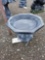 Concrete bird bath