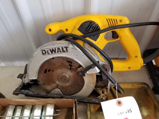 DeWalt circular saw