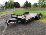 2011 corn pro tilt deck trailer