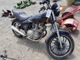 1982 Yamaha Maxim 400 motorcycle, title, ran 4 years ago