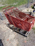 2 shopping carts