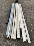 Plastic pipe, assorted sizes