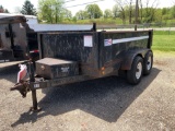 2009 liberty 10' dump trailer