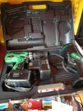 Hitachi 14.4 drill and light, works, no charger