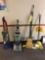 Hoover Floor Scrubber, Oreck Vacuum, Brooms