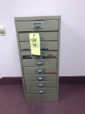 9 Drawer Metal Cabinet, Giro Files, Root Canal Files, Paper Points, Spirals, Broaches