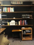 Medical Books, Folding Stand, Rolling Bookshelf, Organizers