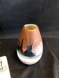Hand-painted pottery