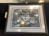 From the eyes of wolves print