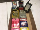 (7) Assorted Advertising Cans