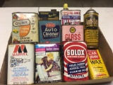 (10) Assorted Advertising Cans