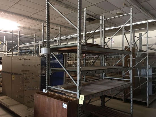 (1) SECTION PALLET SHELVING