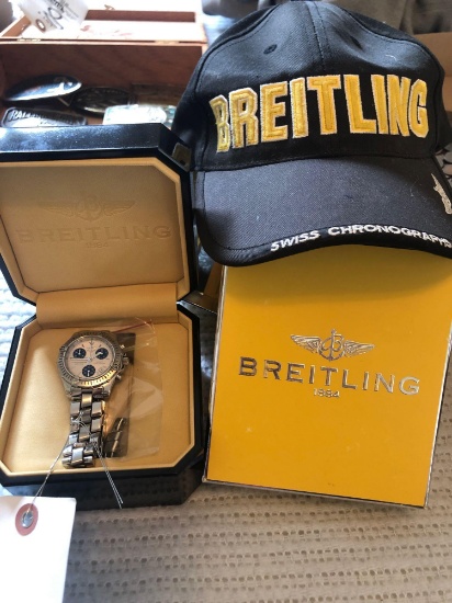 Breitling Chronometere Centifie Colt watch.