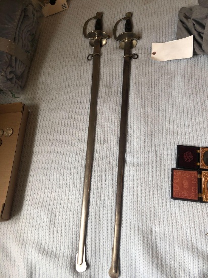 2 Swords with Scabbards