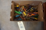 Large box of screwdrivers