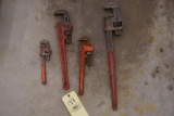 (4) Pipe wrenches