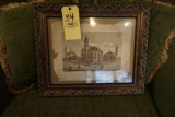 City Hall Canton Oh signed print (H.G. Howland)