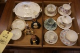 Cups & Saucers (2 boxes), covered dish