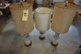 (3) Ceramic lamps