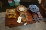 (3) Antique clocks