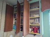 Contents of Kitchen Cabinets incl. Dishes, Cookware, Utensils Etc.
