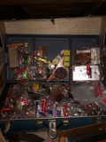 Attic contents, luggage, trophies and TV trays