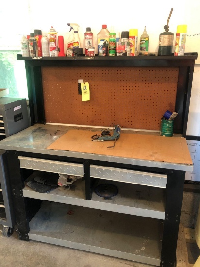 Work Bench with contents