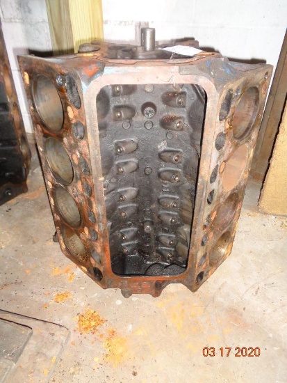 1959 Ford Full Size 292CI Block. Part #B9AE 6015 F.