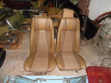 Color Brown 1971 Ford Mustang Mach 1 Bucket Seats.